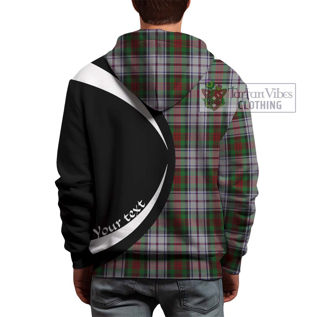 Tartan Vibes Clothing MacDuff Dress Tartan Hoodie with Family Crest Circle Style