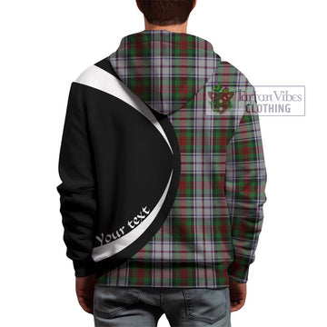 MacDuff Dress Tartan Hoodie with Family Crest Circle Style