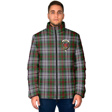 MacDuff Dress Tartan Padded Jacket with Family Crest