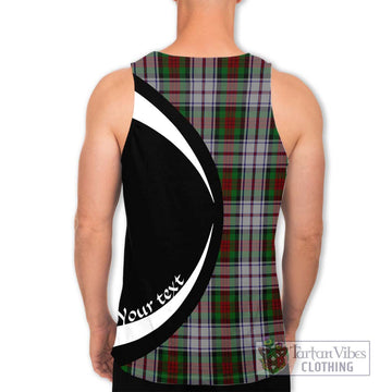 MacDuff Dress Tartan Men's Tank Top with Family Crest Circle Style