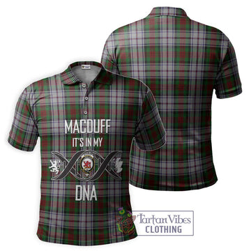 MacDuff Dress Tartan Polo Shirt with Family Crest DNA In Me Style