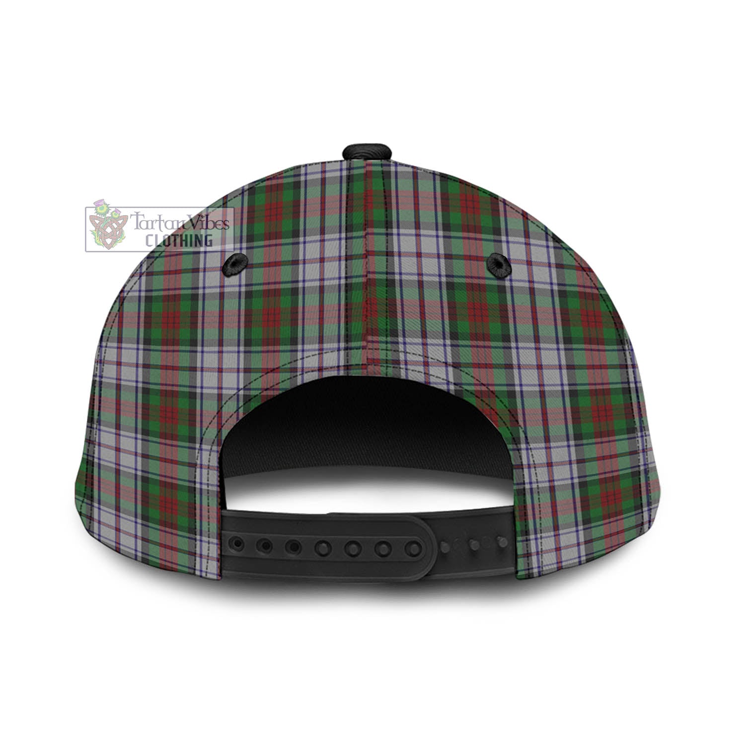 Tartan Vibes Clothing MacDuff Dress Tartan Classic Cap with Family Crest In Me Style