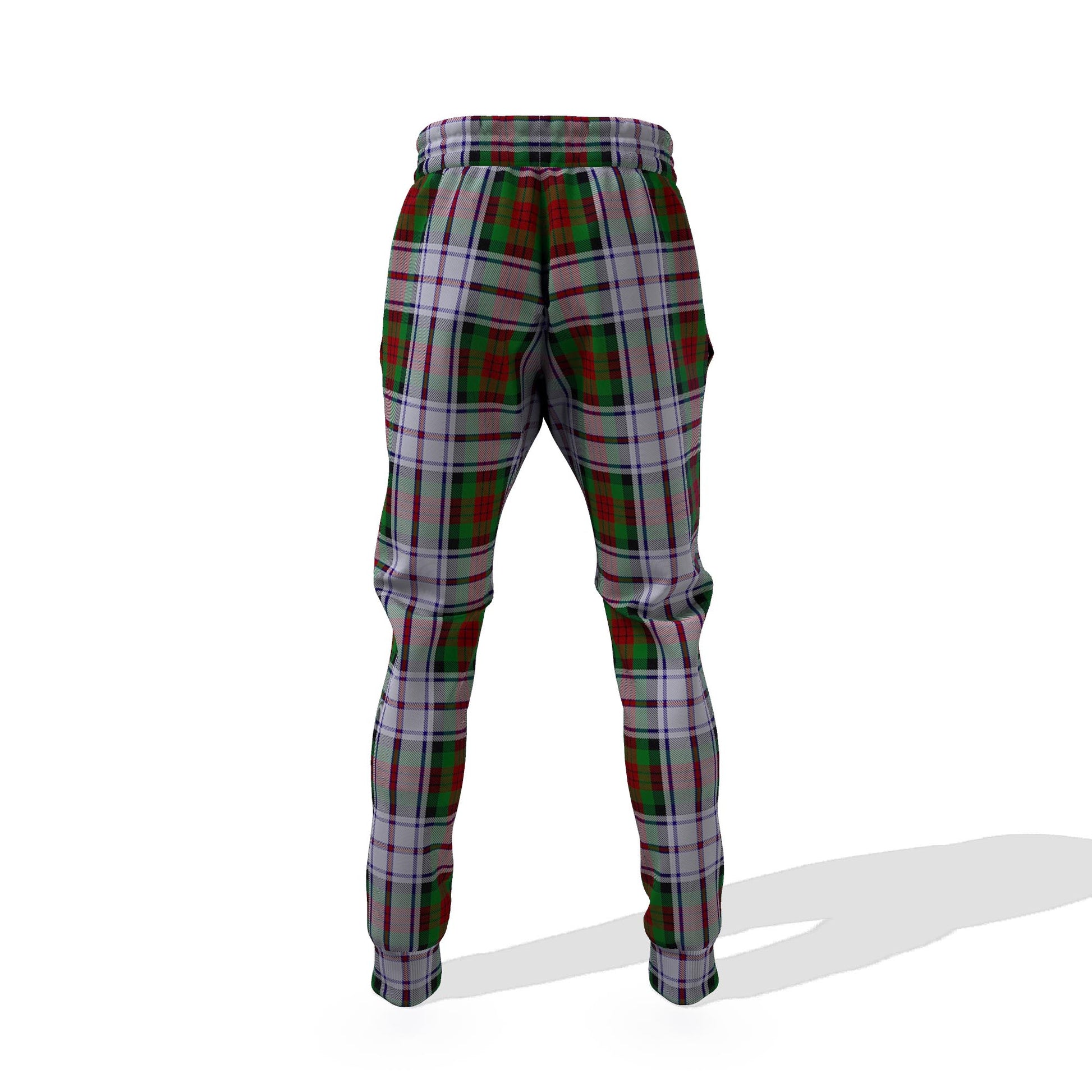 MacDuff Dress Tartan Joggers Pants with Family Crest 6XL - Tartan Vibes Clothing