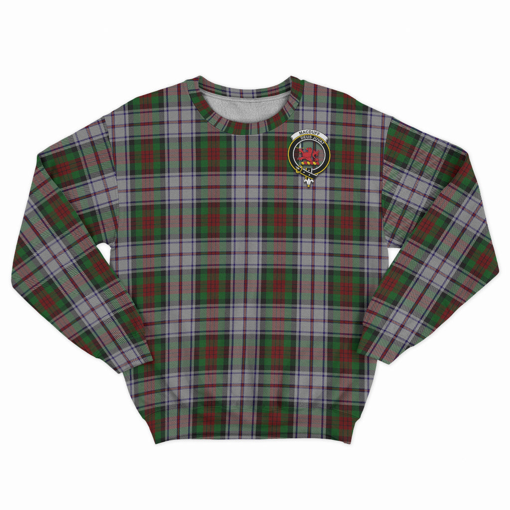 MacDuff Dress Tartan Sweatshirt with Family Crest - Tartan Vibes Clothing