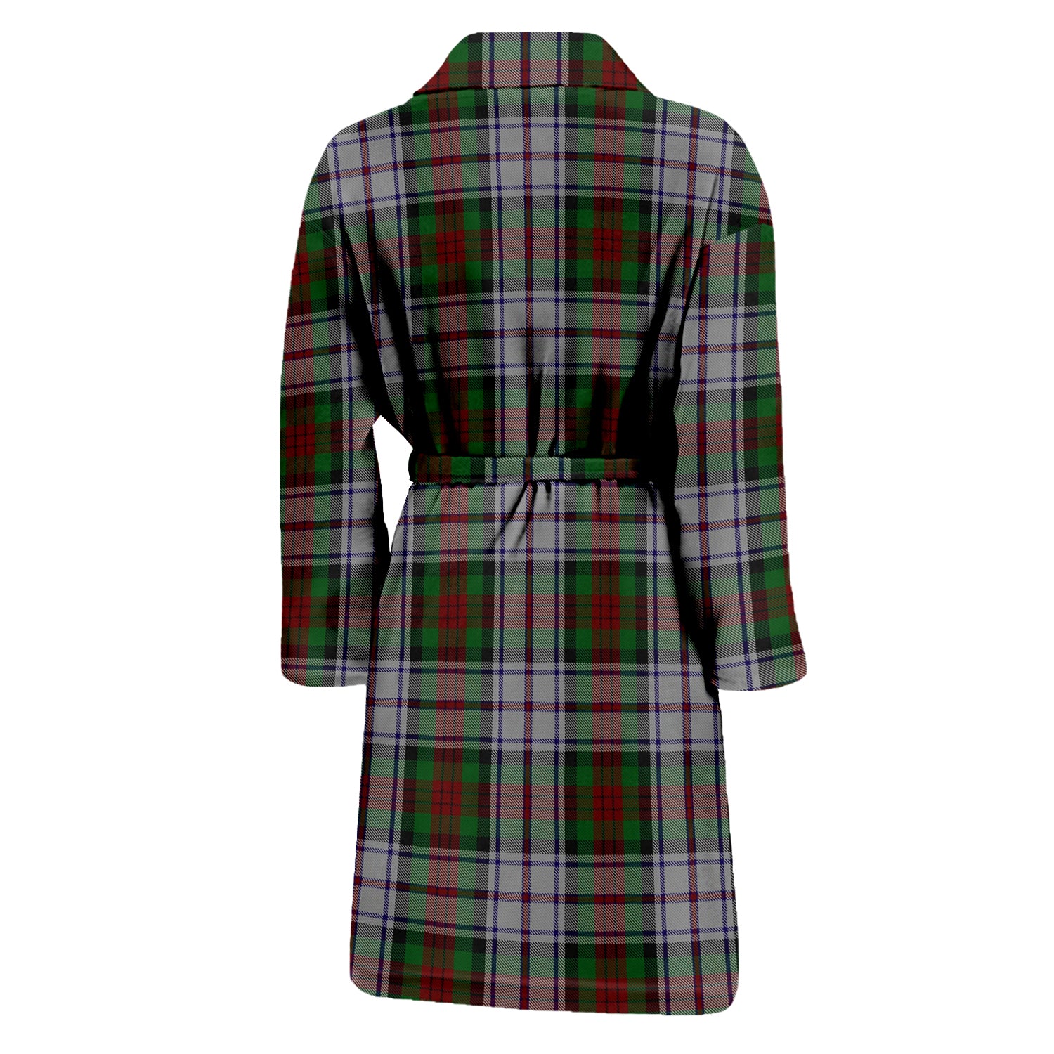 MacDuff Dress Tartan Bathrobe with Family Crest - Tartan Vibes Clothing