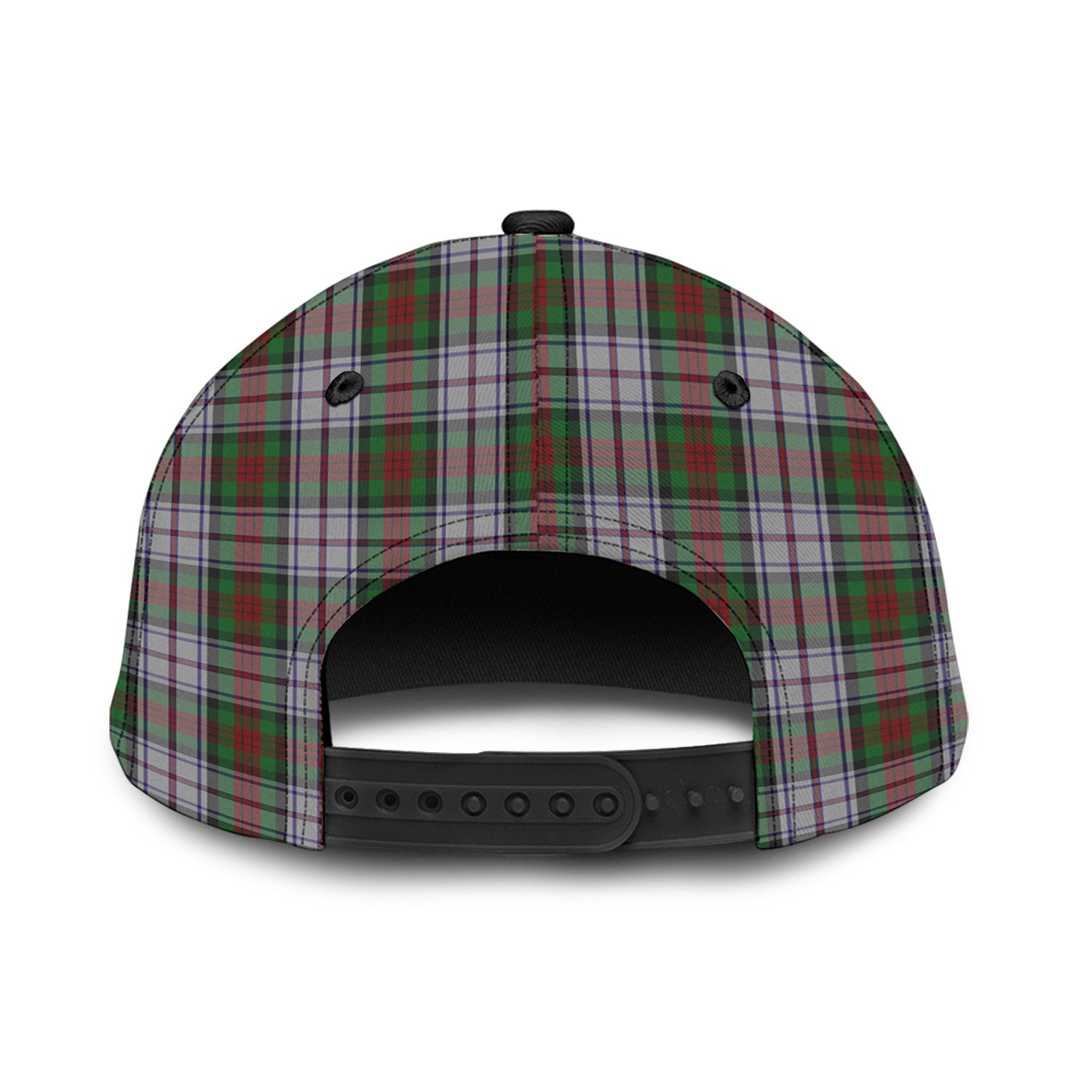 MacDuff Dress Tartan Classic Cap with Family Crest - Tartan Vibes Clothing