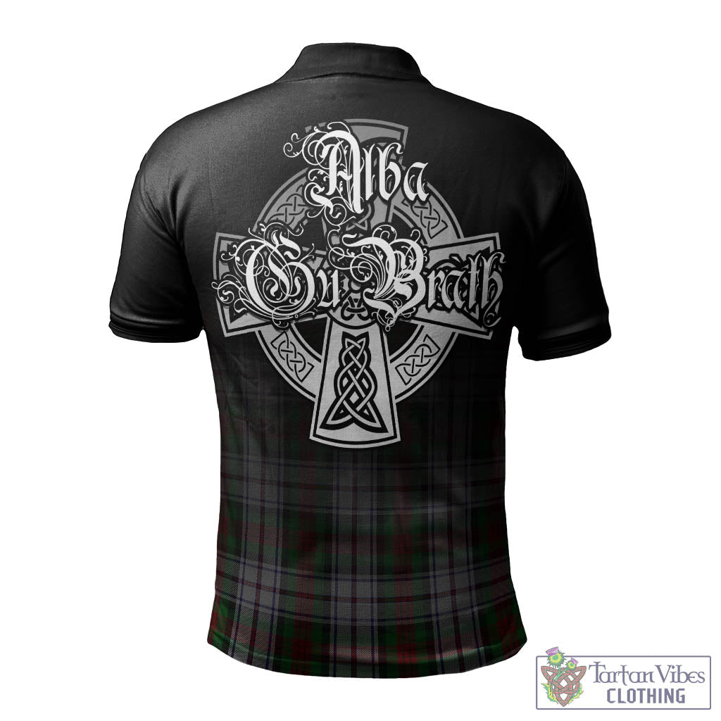 Tartan Vibes Clothing MacDuff Dress Tartan Polo Shirt Featuring Alba Gu Brath Family Crest Celtic Inspired