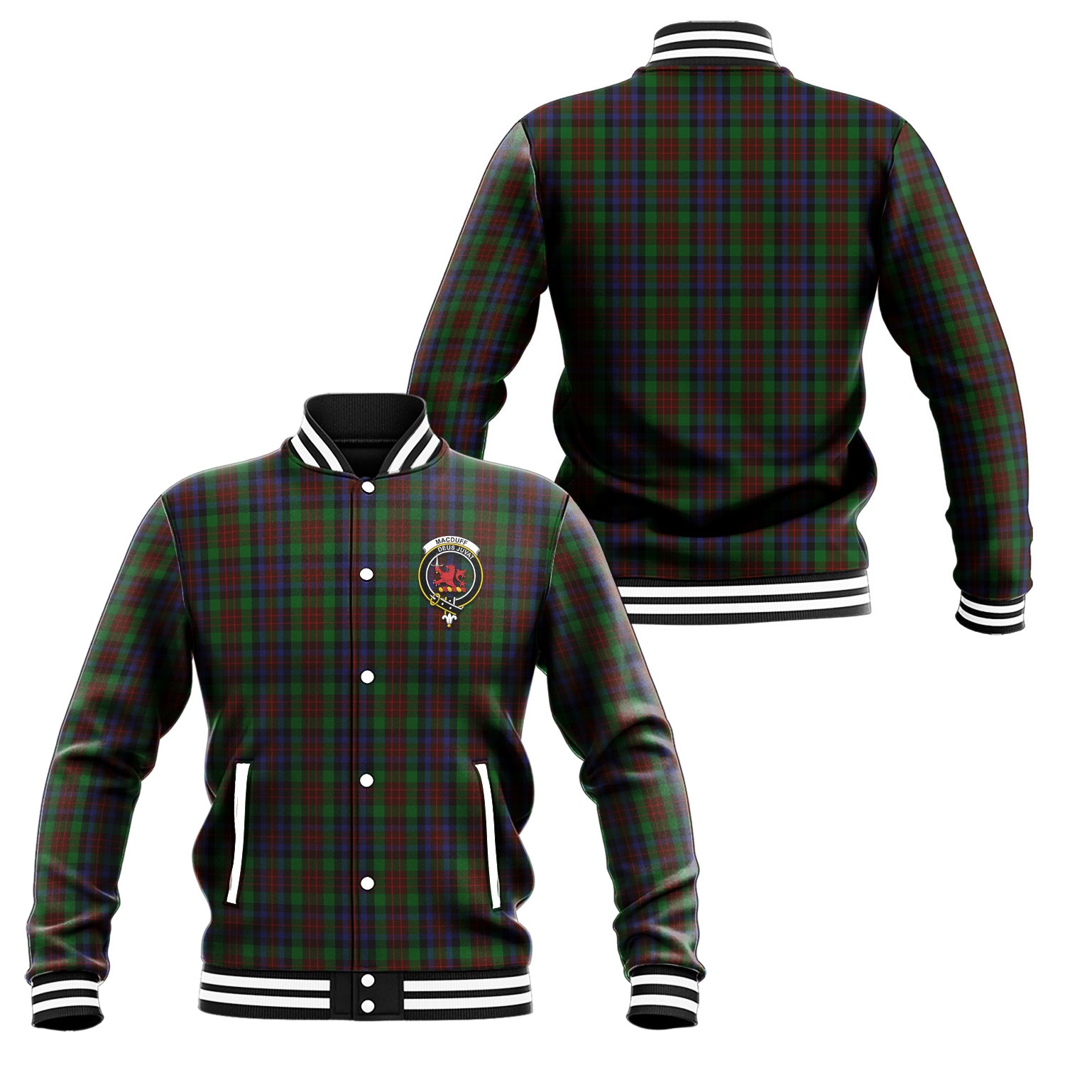 macduff-hunting-tartan-baseball-jacket-with-family-crest