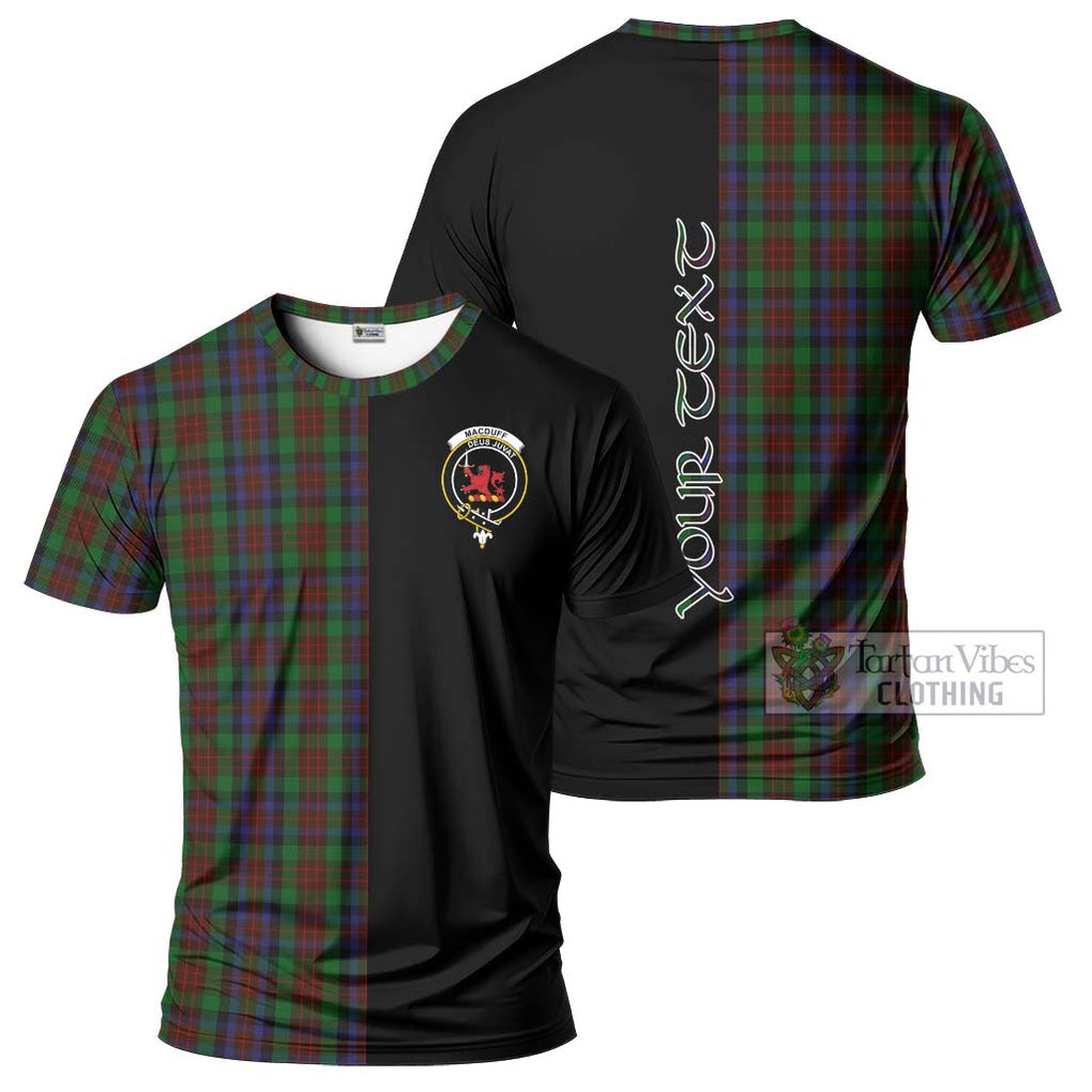 MacDuff Hunting Tartan T-Shirt with Family Crest and Half Of Me Style Kid's Shirt - Tartanvibesclothing Shop