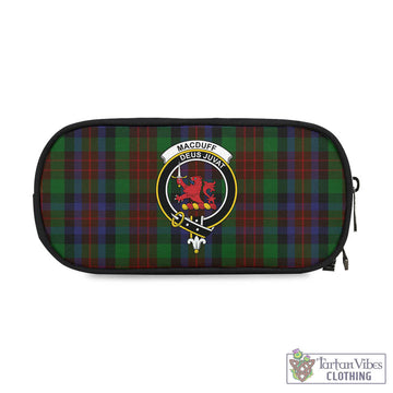 MacDuff Hunting Tartan Pen and Pencil Case with Family Crest