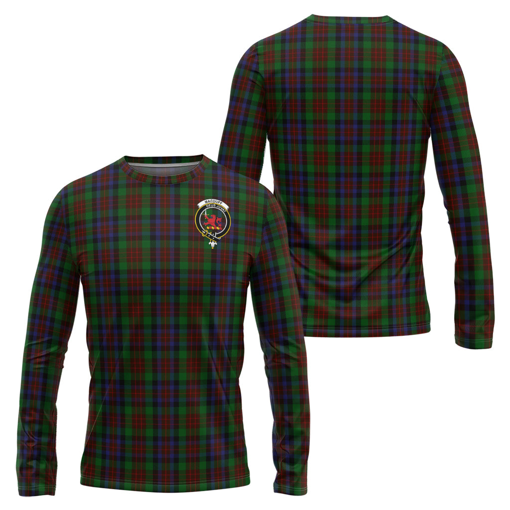 macduff-hunting-tartan-long-sleeve-t-shirt-with-family-crest