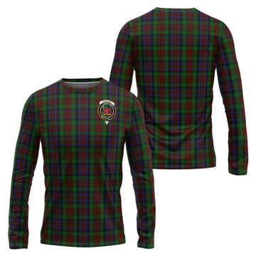 MacDuff Hunting Tartan Long Sleeve T-Shirt with Family Crest