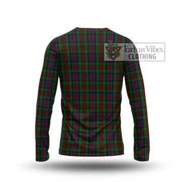 MacDuff Hunting Tartan Long Sleeve T-Shirt with Family Crest DNA In Me Style