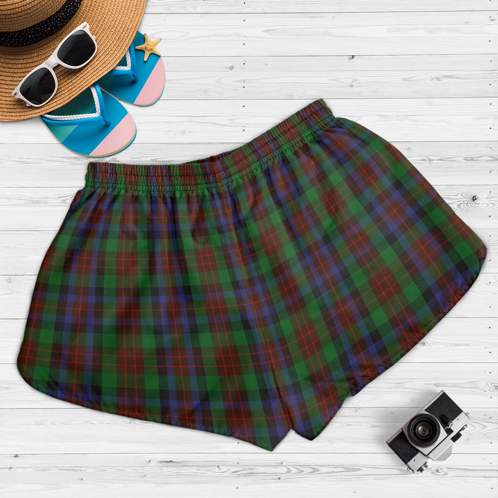 macduff-hunting-tartan-womens-shorts-with-family-crest