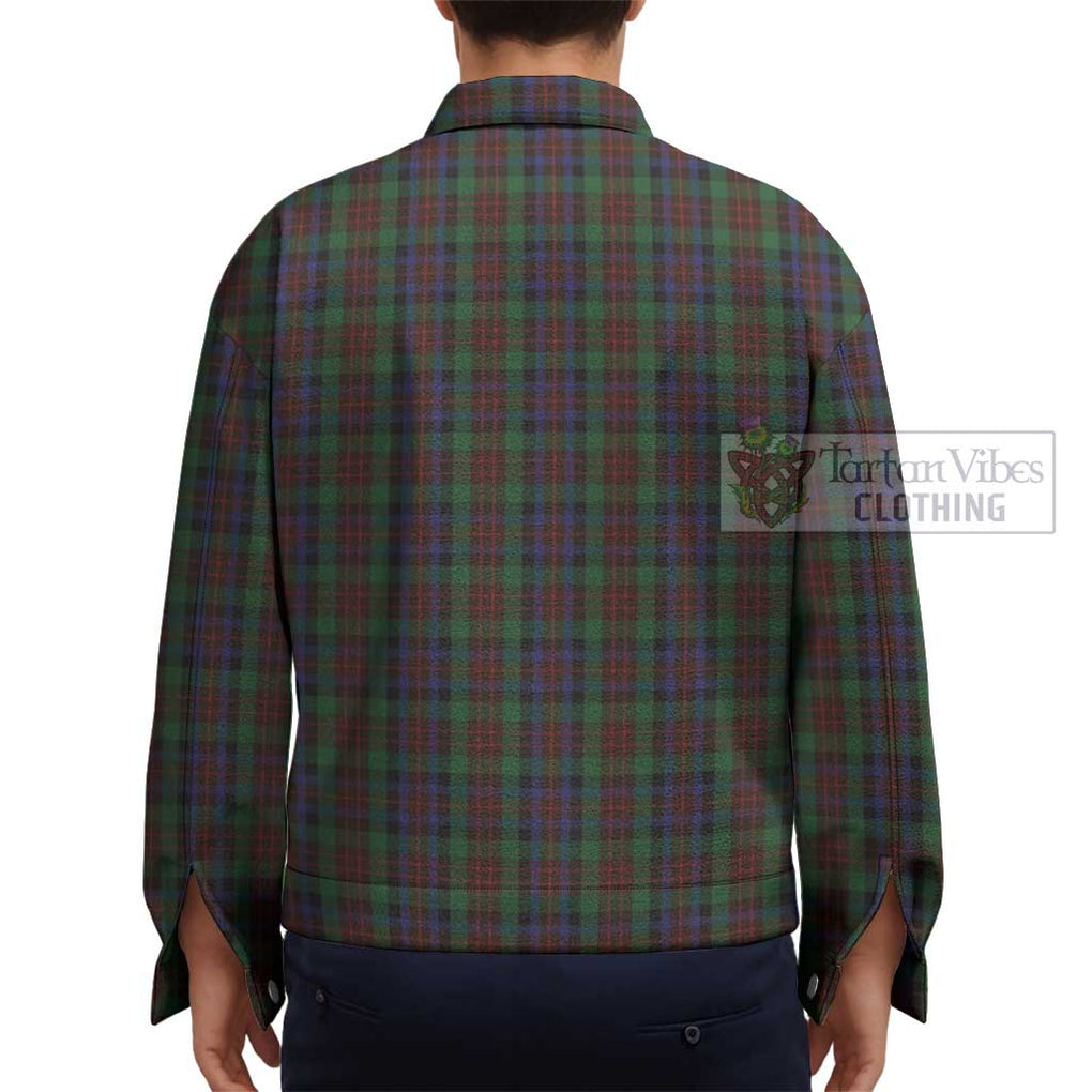 MacDuff Hunting Tartan Unisex Lapel Cotton Jacket - Tartan Vibes Clothing