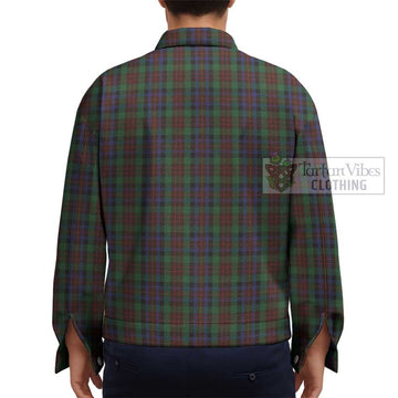 MacDuff Hunting Tartan Unisex Lapel Cotton Jacket