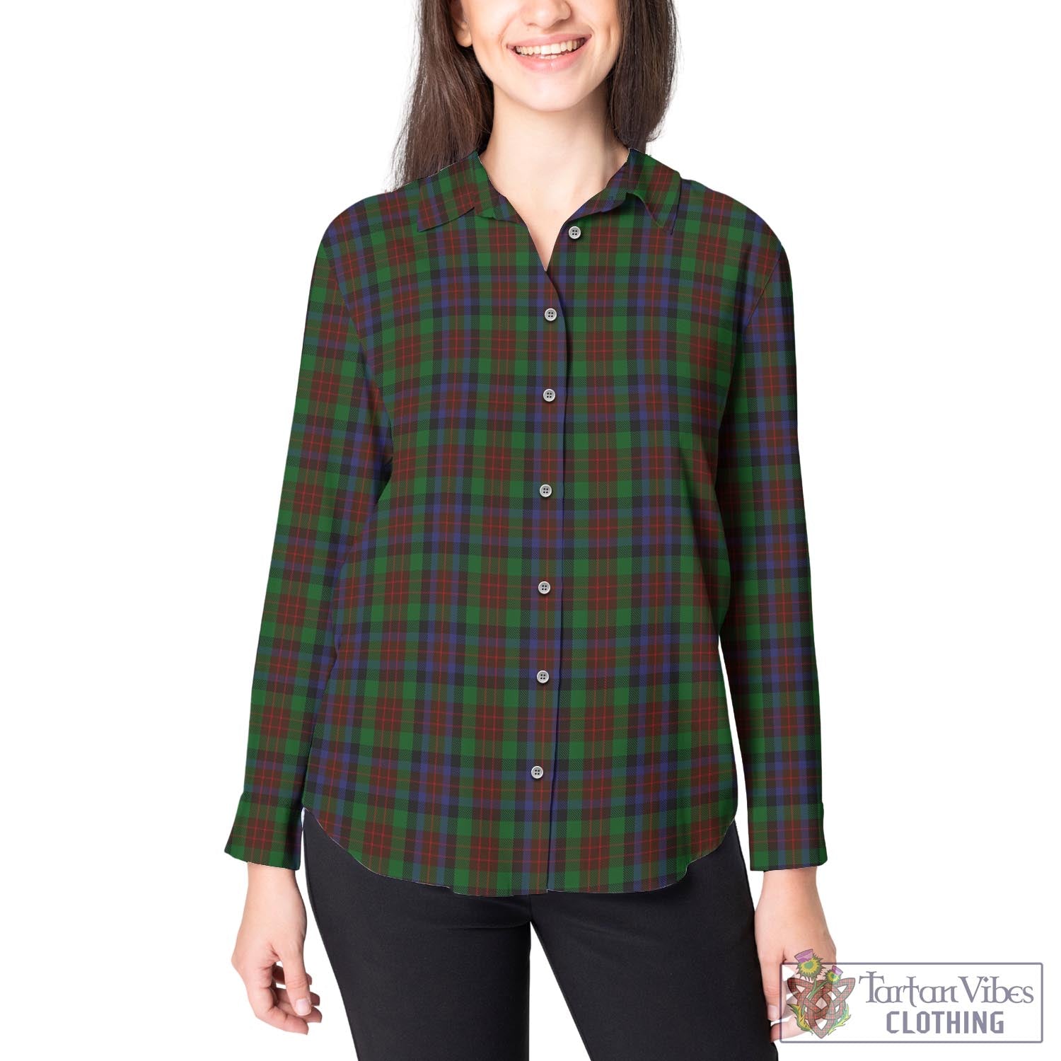 MacDuff Hunting Tartan Womens Casual Shirt