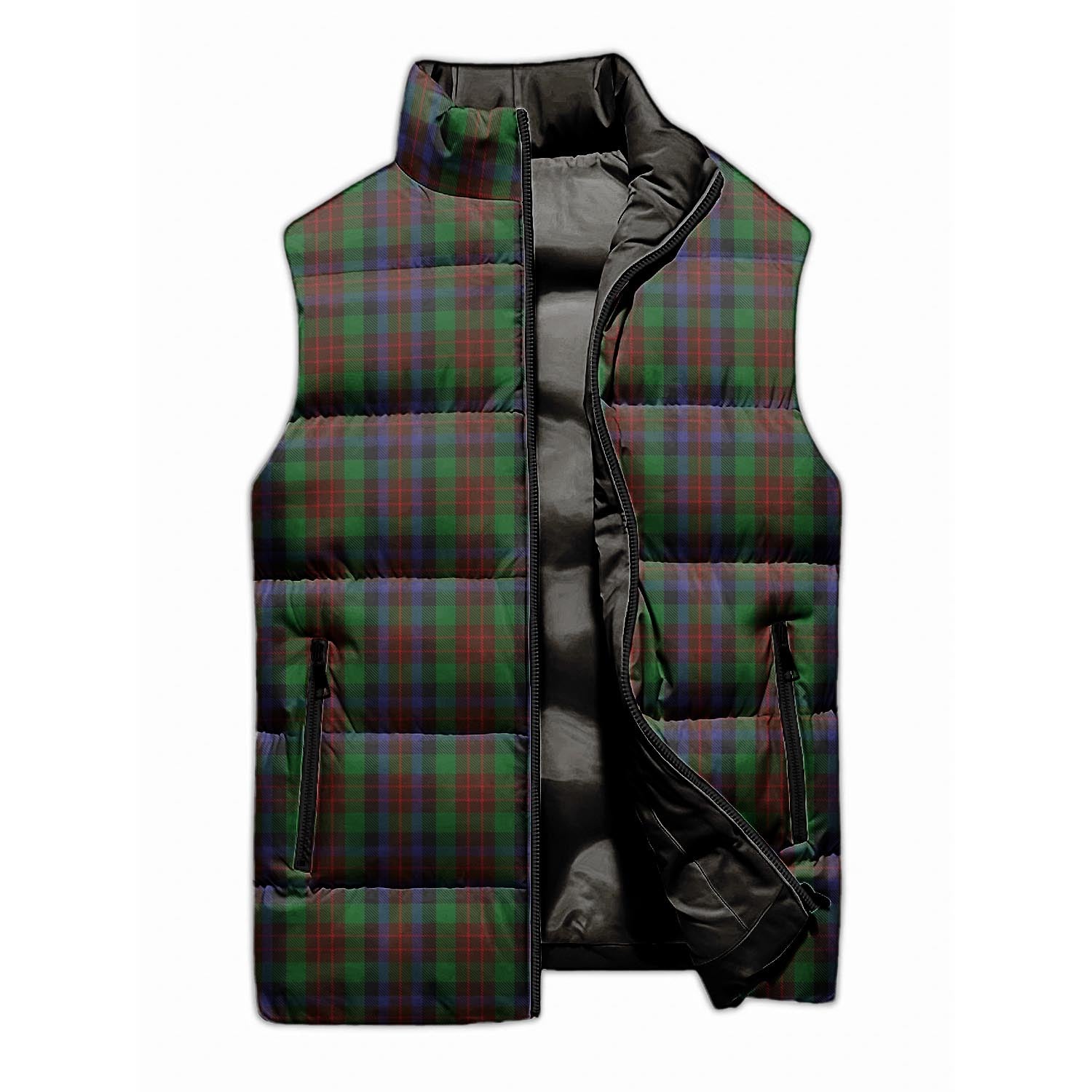 MacDuff Hunting Tartan Sleeveless Puffer Jacket - Tartanvibesclothing