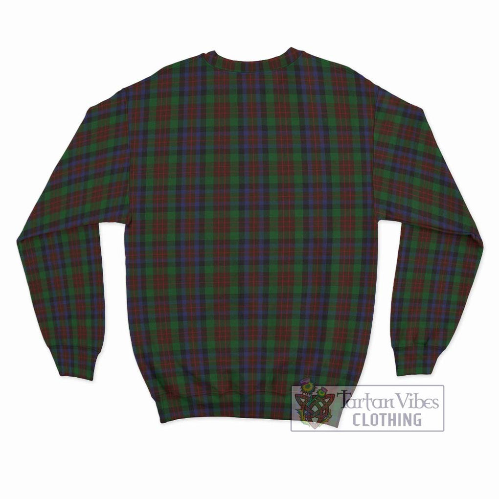 MacDuff Hunting Tartan Sweatshirt with Family Crest DNA In Me Style - Tartanvibesclothing Shop