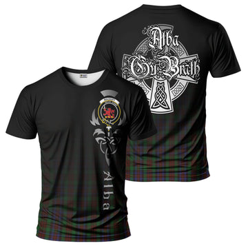 MacDuff Hunting Tartan T-Shirt Featuring Alba Gu Brath Family Crest Celtic Inspired