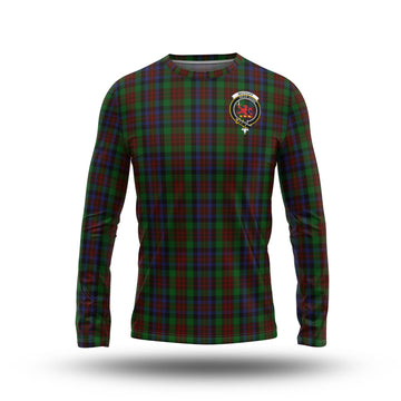 MacDuff Hunting Tartan Long Sleeve T-Shirt with Family Crest