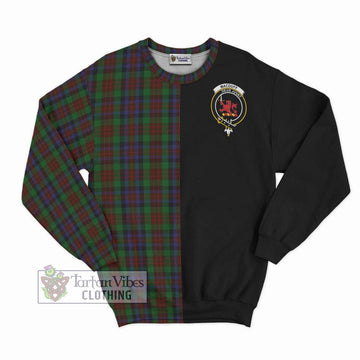 MacDuff Hunting Tartan Sweatshirt with Family Crest and Half Of Me Style