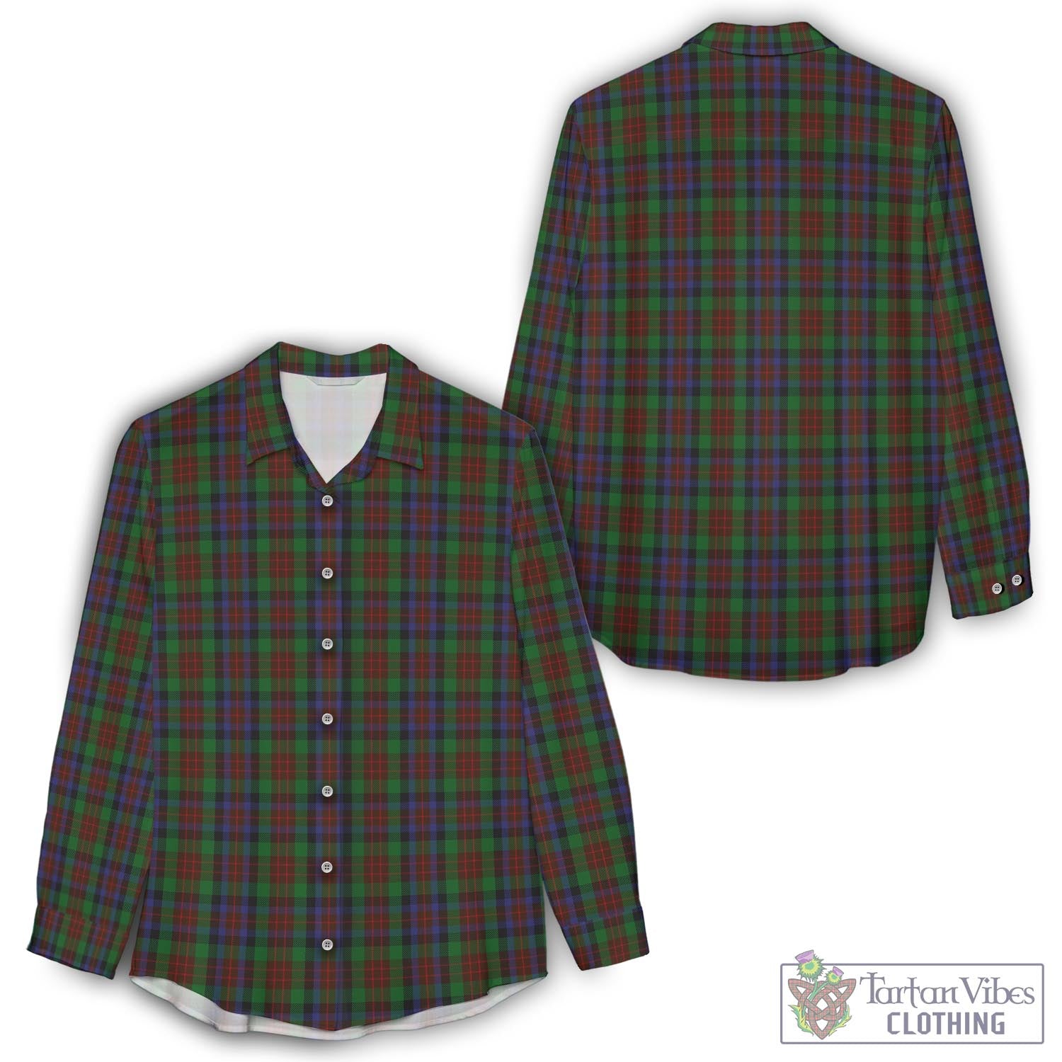 MacDuff Hunting Tartan Womens Casual Shirt