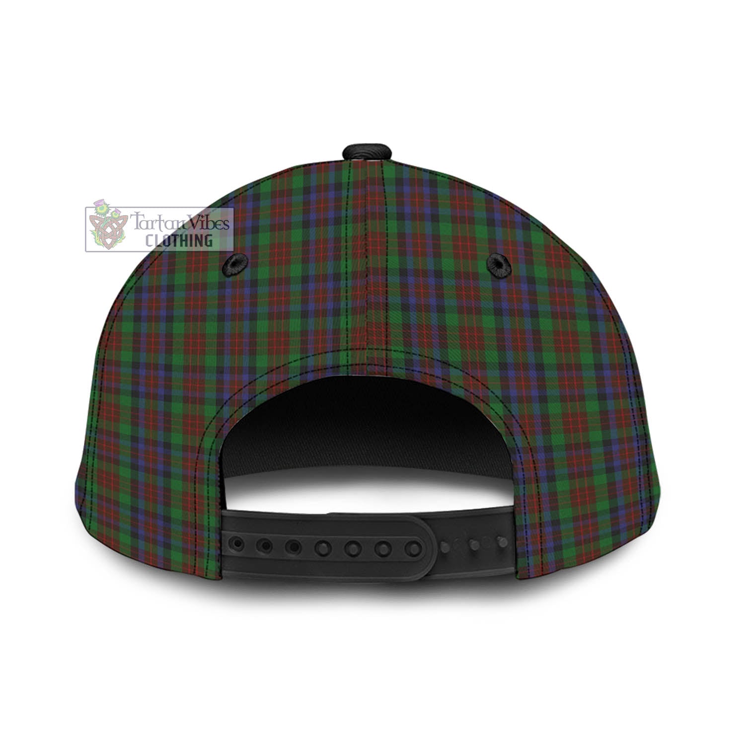 Tartan Vibes Clothing MacDuff Hunting Tartan Classic Cap with Family Crest In Me Style