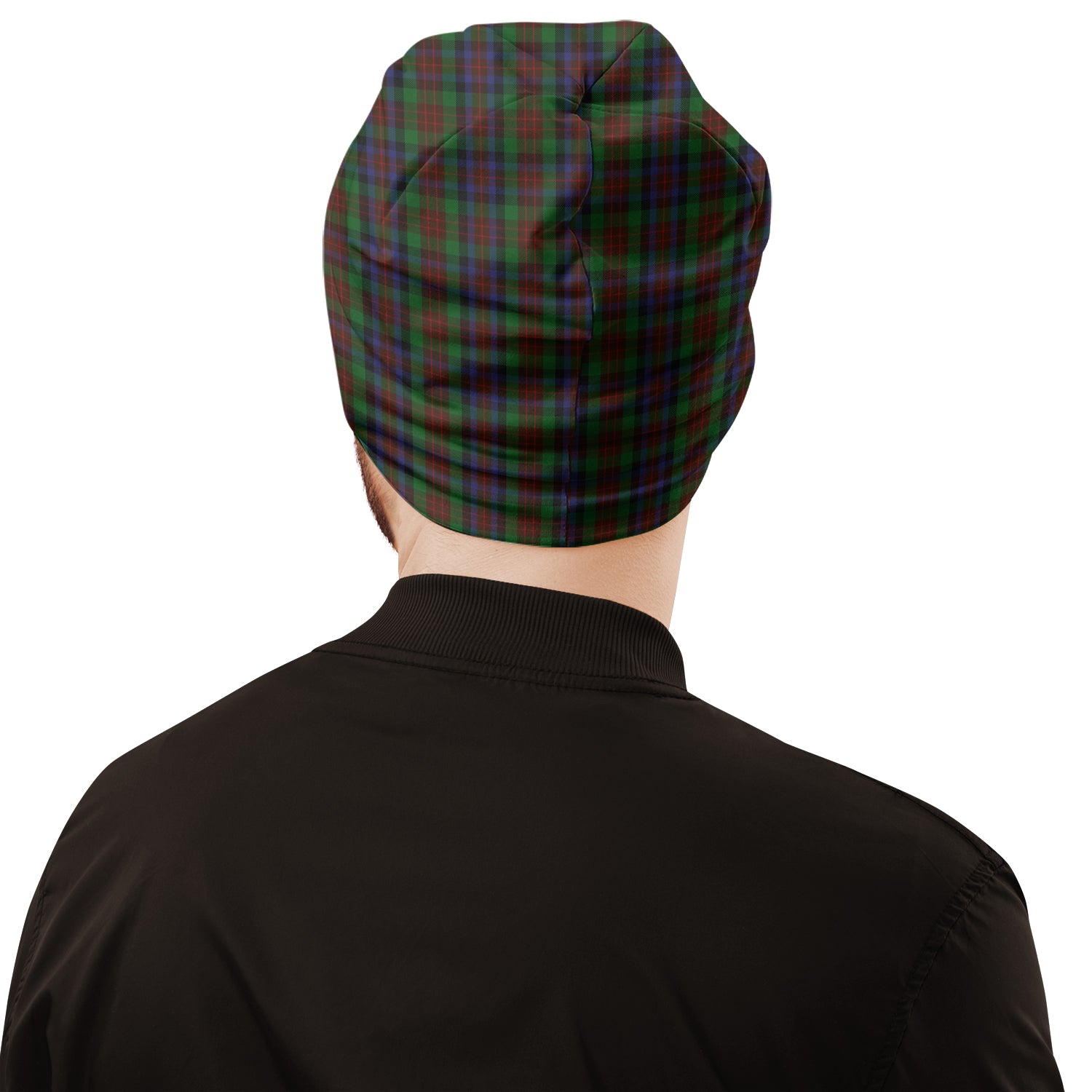 macduff-hunting-tartan-beanies-hat-with-family-crest