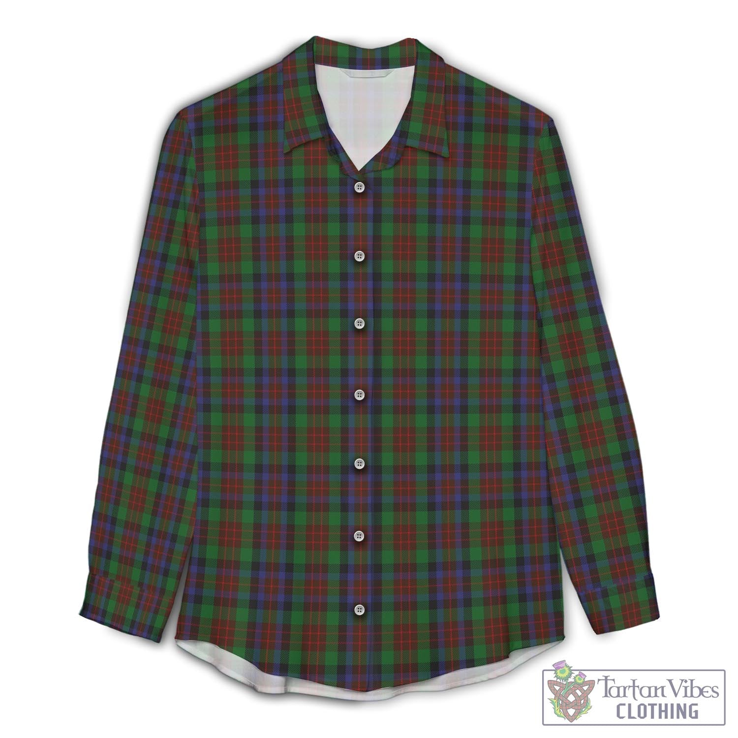 MacDuff Hunting Tartan Womens Casual Shirt