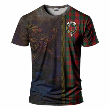 MacDuff (McDuff) Tartan Family Crest T-Shirt Alba Gu Brath Be Brave Lion Ancient Style Kid's Shirt - Tartan Vibes Clothing