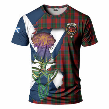 MacDuff (McDuff) Tartan Family Crest T-Shirt Scottish Thistle Celtic Inspired Kid's Shirt - Tartan Vibes Clothing