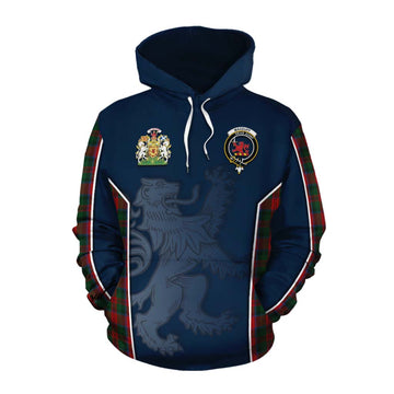 MacDuff (McDuff) Tartan Cotton Hoodie with Family Crest and Lion Rampant Vibes Sport Style