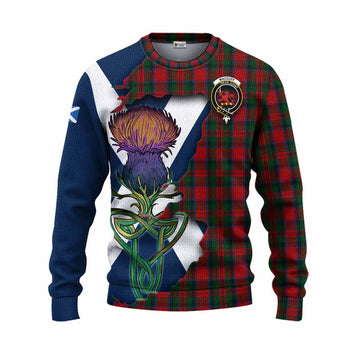 MacDuff (McDuff) Tartan Family Crest Knitted Sweater Scottish Thistle Celtic Inspired Unisex - Tartan Vibes Clothing