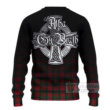 MacDuff (McDuff) Tartan Ugly Sweater Featuring Alba Gu Brath Family Crest Celtic Inspired