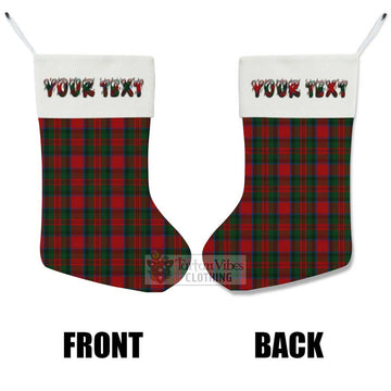 MacDuff (McDuff) Tartan Christmas Stocking with Personalized Text