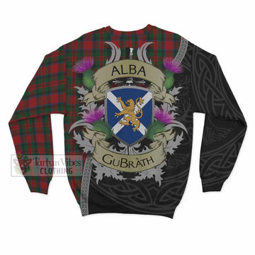 MacDuff (McDuff) Tartan Family Crest Sweatshirt Lion Rampant Royal Thistle Shield Celtic Inspired - Tartan Vibes Clothing