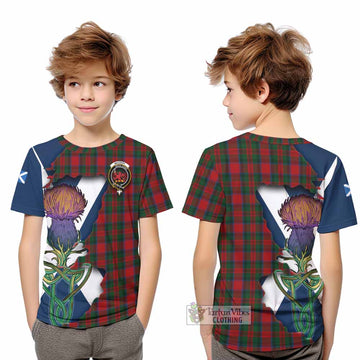 MacDuff (McDuff) Tartan Family Crest Kid T-Shirt Scottish Thistle Celtic Inspired - Tartan Vibes Clothing