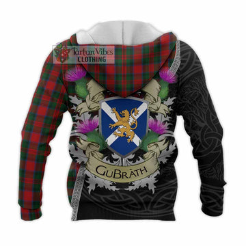 MacDuff (McDuff) Tartan Family Crest Knitted Hoodie Lion Rampant Royal Thistle Shield Celtic Inspired - Tartan Vibes Clothing
