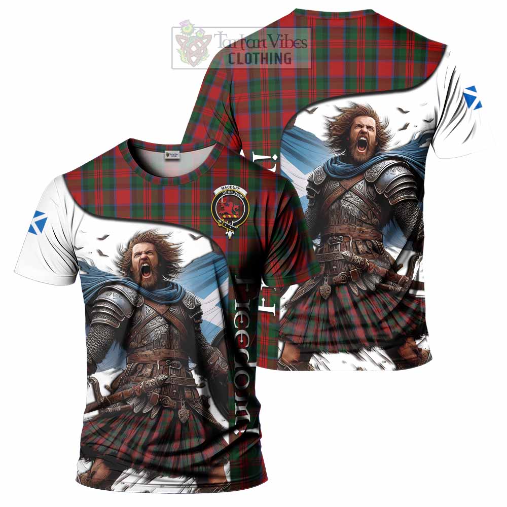 MacDuff (McDuff) Crest Tartan T-Shirt Inspired by the Freedom of Scottish Warrior