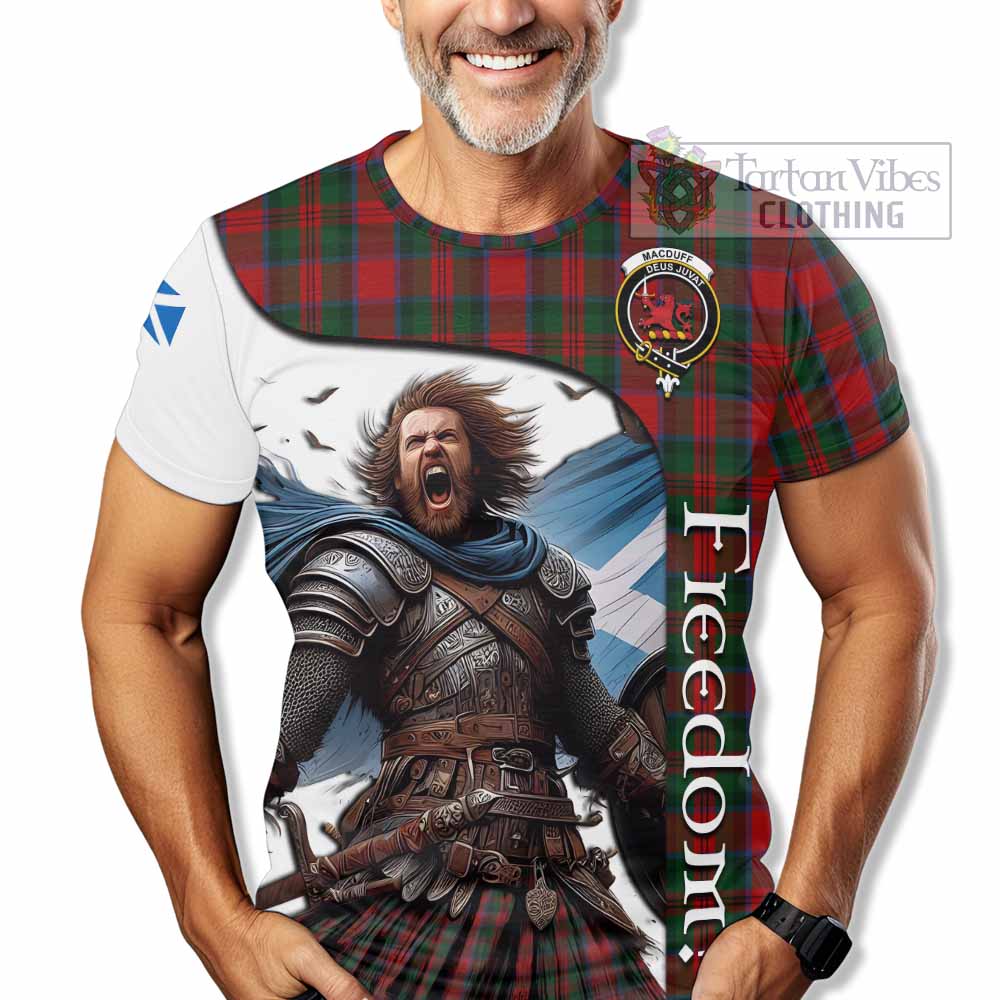 MacDuff (McDuff) Crest Tartan T-Shirt Inspired by the Freedom of Scottish Warrior