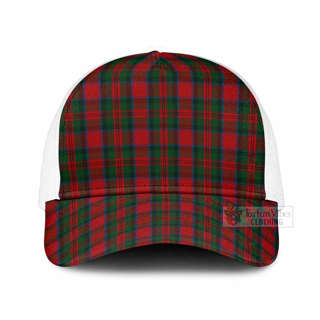 MacDuff (McDuff) Tartan Mesh Trucker Cap One Size (Adjustable) White - Tartan Vibes Clothing