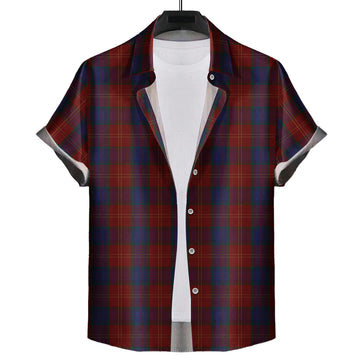 MacEdward (McEdward) Tartan Short Sleeve Button Down Shirt