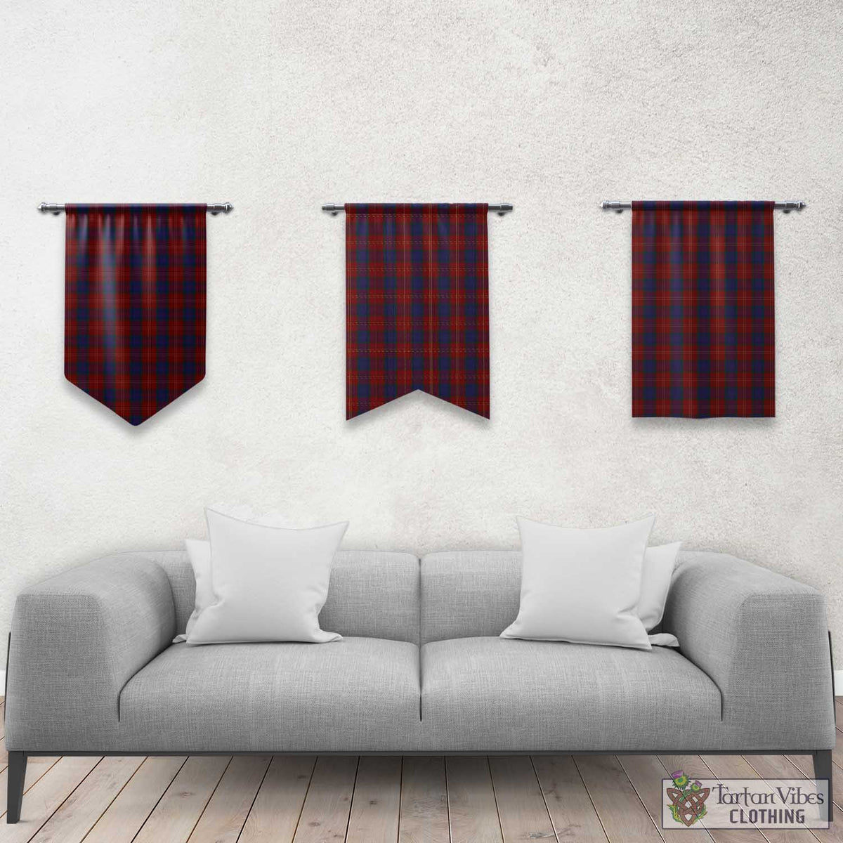 MacEdward (McEdward) Tartan Gonfalon, Tartan Banner Rectangle - Tartan Vibes Clothing