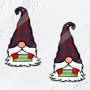 MacEdward (McEdward) Gnome Christmas Ornament with His Tartan Christmas Hat