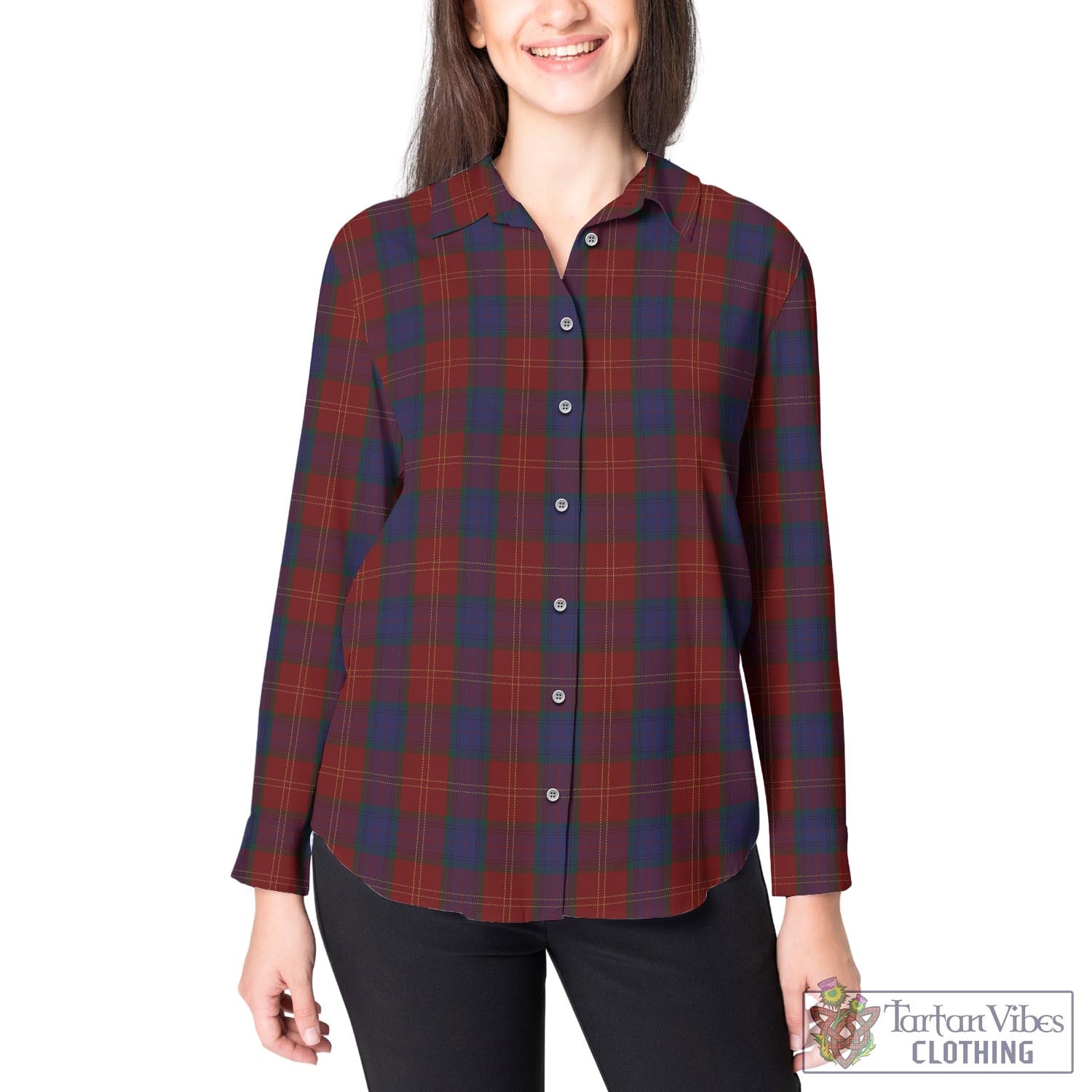 MacEdward Tartan Womens Casual Shirt