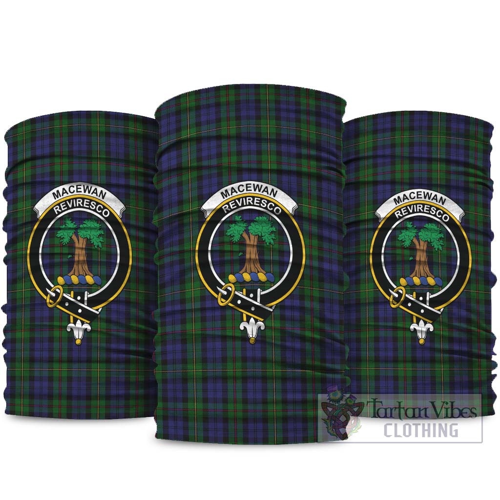 MacEwan Tartan Neck Gaiters, Tartan Bandanas, Tartan Head Band with Family Crest