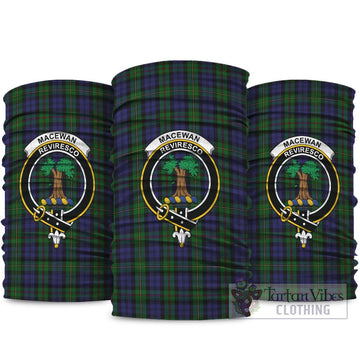 MacEwan (MacEwen) Tartan Neck Gaiters, Tartan Bandanas, Tartan Head Band with Family Crest