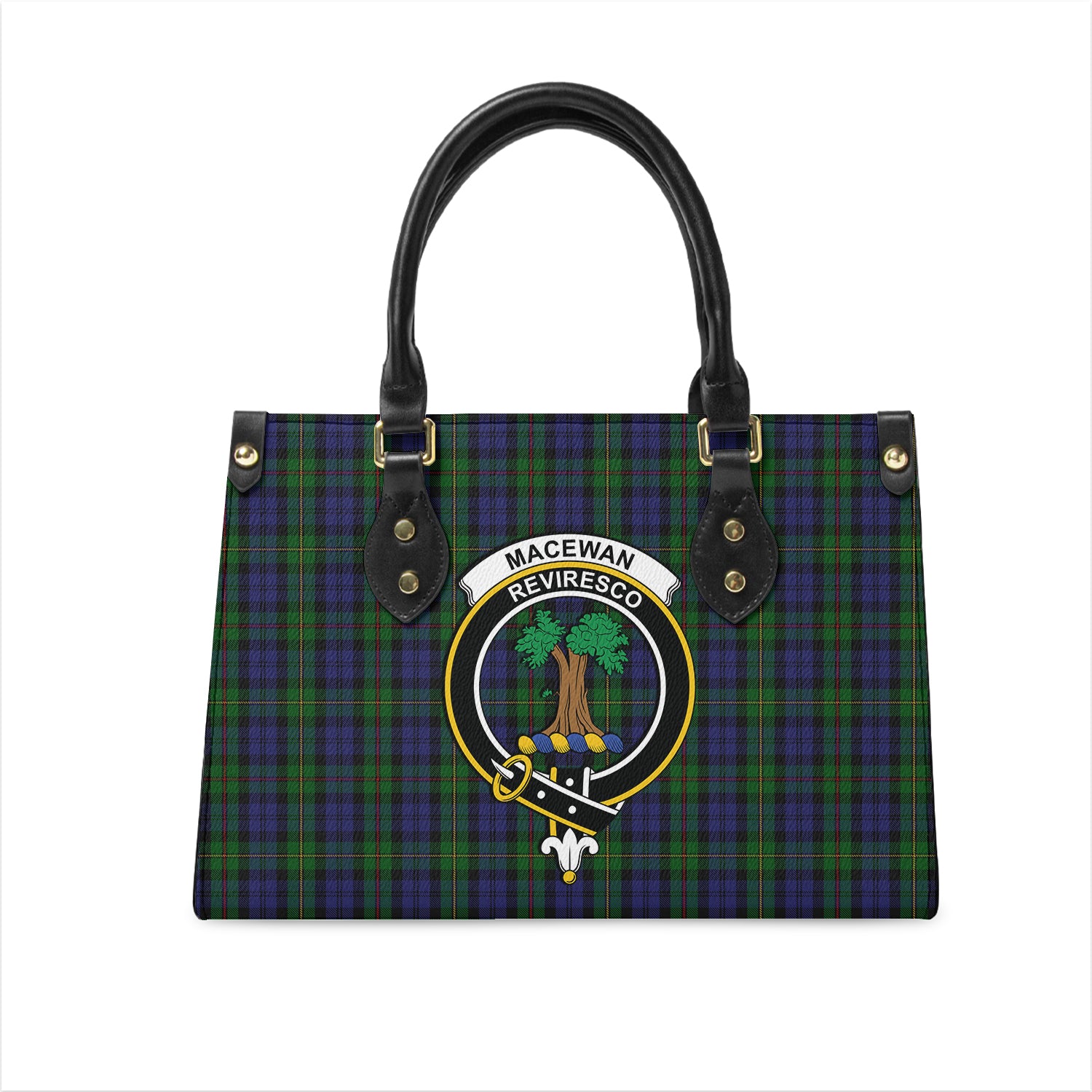 macewan-tartan-leather-bag-with-family-crest