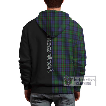 MacEwan (MacEwen) Tartan Hoodie with Family Crest and Half Of Me Style